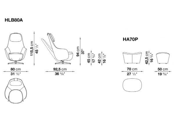 Fauteuil inclinable Harbor Laidback – Image 5